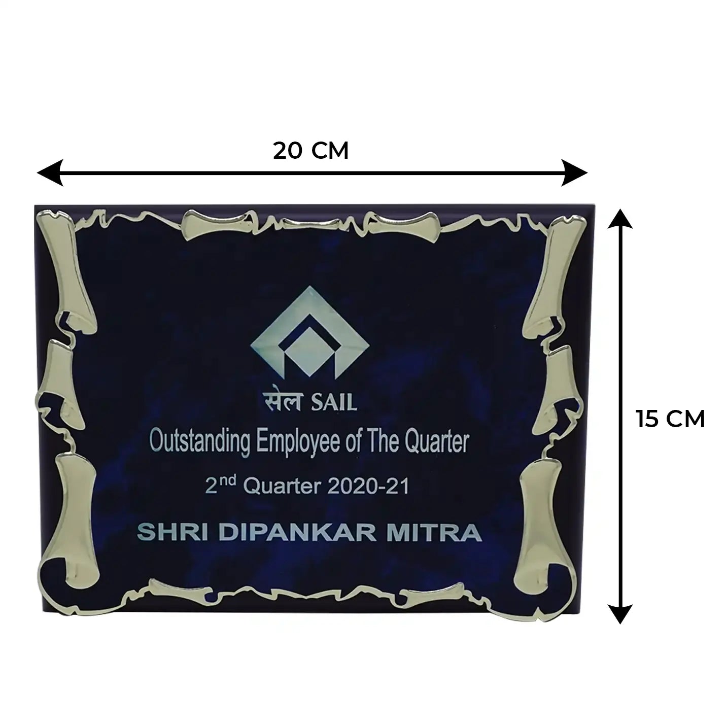Elite Landscape Wooden Plaque With Metal Sheet Img 2